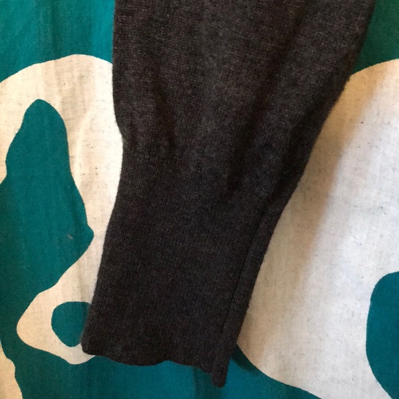 Ann Taylor Loft Gray tunic length Cardigan - Picture 6 of 7